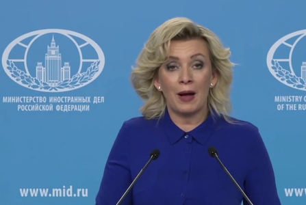 Zaharova denunţă declaraţii ”absurde” ale lui Macron despre înarmarea Ucrainei. ”Nu pot să cred că aici este vorba despre logica unui adult”