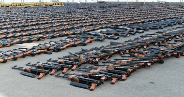 Pentagonul a anunţat o confiscare de către "aliaţi" de arme iraniene destinate Yemenului 