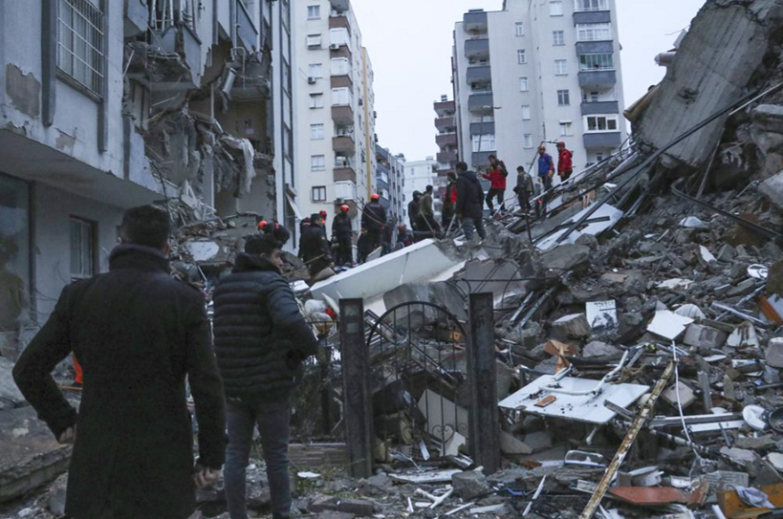 Nou cutremur, de magnitudinea 7,5, în sud-estul Turciei, în apropierea oraşului Ekinozu