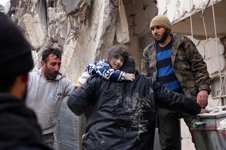 Mii de locuinţe probabil distruse în urma cutremurului din Siria şi Turcia, potrivit UNICEF / Numai în Turcia, cel puţin 5.606 clădiri s-au prăbuşit
