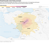 Cutremur în Turcia - Au avut loc 100 de replici până în prezent în Turcia, potrivit Serviciului Geologic al Statelor Unite