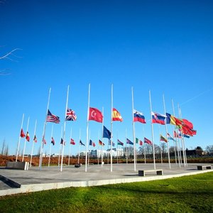 Drapelele NATO, la jumătate de catarg în urma cutremurului din Turcia