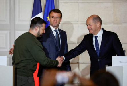 Meloni consideră ”inoportună” invitarea lui Zelenski de către Macron la Paris. ”N-am ce să comentez”, îi răspunde el sec