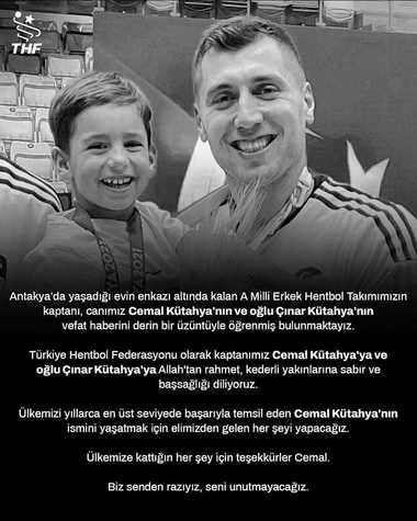 Clubul Sportiv Universitar din Suceava: A fost găsit trupul neînsufleţit al fostului handbalist Cemal Kutahya, prins sub dărâmături la cutremurul din Turcia / Alături de el erau trupurile băieţelului şi soţiei, însărcinată în 5 luni