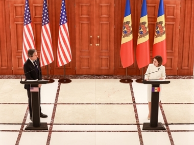 Antony Blinken: SUA sunt "profund îngrijorate" de eforturile Rusiei de a destabiliza guvernul Republicii Moldova

