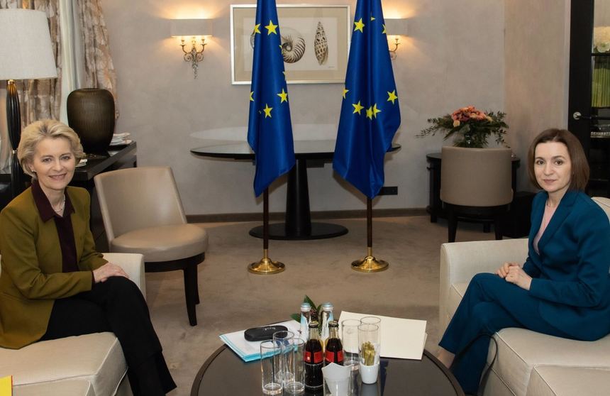 Maia Sandu, întrevedere cu Ursula von der Leyen: Am asigurat-o că noul Guvern este ferm angajat să continue procesul de reforme şi să realizeze agenda noastră de aderare la UE