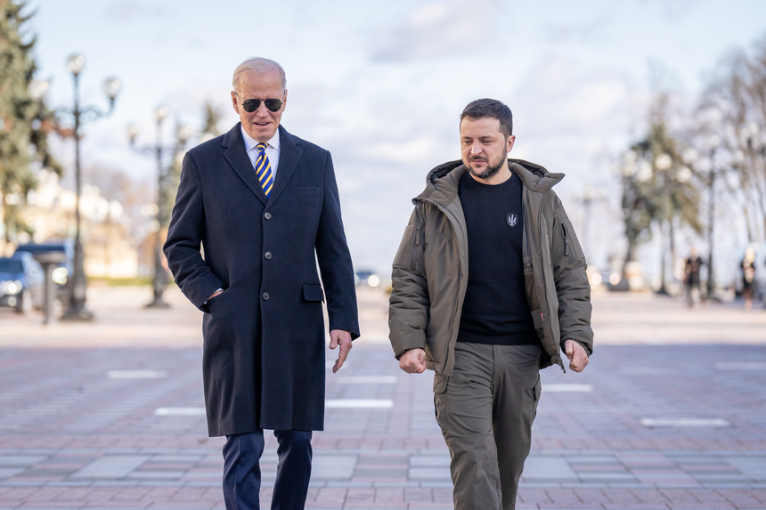Vizita istorică a lui Joe Biden la Kiev, posibilă după luni de planificare şi zile de secretomanie