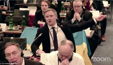 Protest inedit al unui deputat leton faţă de prezenţa controversată a delegaţiei Rusiei la Adunarea OSCE de la Viena. Celebrele cuvinte rostite pe Insula Şerpilor au fost spuse într-un cadru profund diplomatic - VIDEO