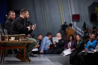 Zelenski : Ucraina nu are niciun drept să cadă doar de dragul de a menţine o pace în Europa faţă de acest război oribil