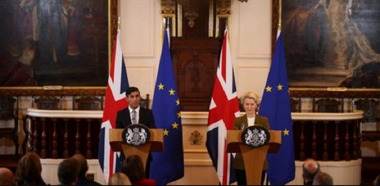 Ursula von der Leyen salută un ”acord de principiu asupra Cadrului de la Windsor” ”istoric”, un ”angajament important”, în urma unei cooperări în Războiul din Ucraina