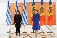 Preşedinta Greciei şi-a întrerupt vizita în Republica Moldova, în urma accidentului de tren din ţara sa