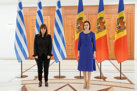 Preşedinta Greciei şi-a întrerupt vizita în Republica Moldova, în urma accidentului de tren din ţara sa - VIDEO