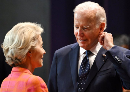 Joe Biden o primeşte, la 10 martie, pe Ursula von der Leyen, anunţă Casa Albă