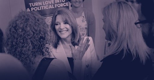 Marianne Williamson, fostă candidată democrată, a intrat din nou în cursa pentru Casa Albă - VIDEO
