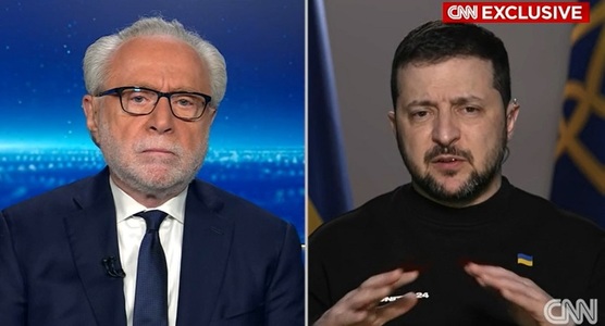 Zelenski a declarat la CNN că nu se va întâlni cu Putin pentru că liderul rus nu este de încredere