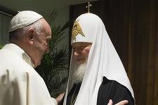 Patriarhul Kirill cere ajutorul Papei Francisc pentru a convinge Ucraina să renunţe la ordinul de evacuare a Mănăstirii Pecersk din Kiev 