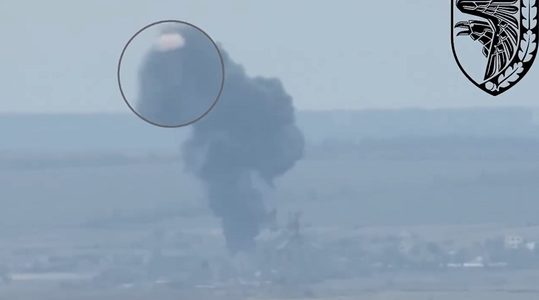 Forţe ucrainene au doborât un avion militar rusesc lângă Bahmut, anunţă Iermak şi postează o înregistrare video