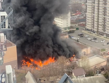 Incendiul de la Rostov-pe-Don, soldat cu un rănit, cauzat de un scurtcircuit, anunţă guvernatorul regiunii ruse, Vasili Golubev