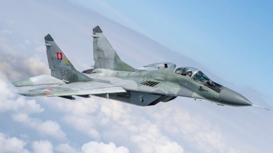 Guvernul slovac a aprobat trimiterea de avioane de luptă MiG-29 în Ucraina