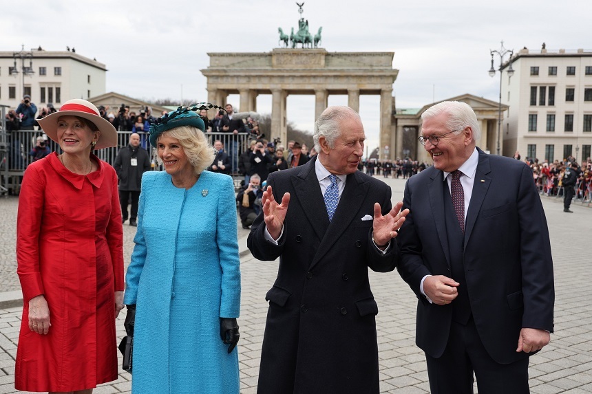 Regele Charles III a apărat la Berlin solidaritatea cu Kievul în faţa Rusiei. Monarhul va susţine un discurs istoric în Bundestag