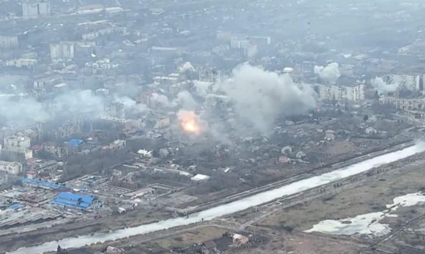 Ucraina anunţă că forţele ruseşti fac progrese în Bahmut, oraş aflat pe linia frontului