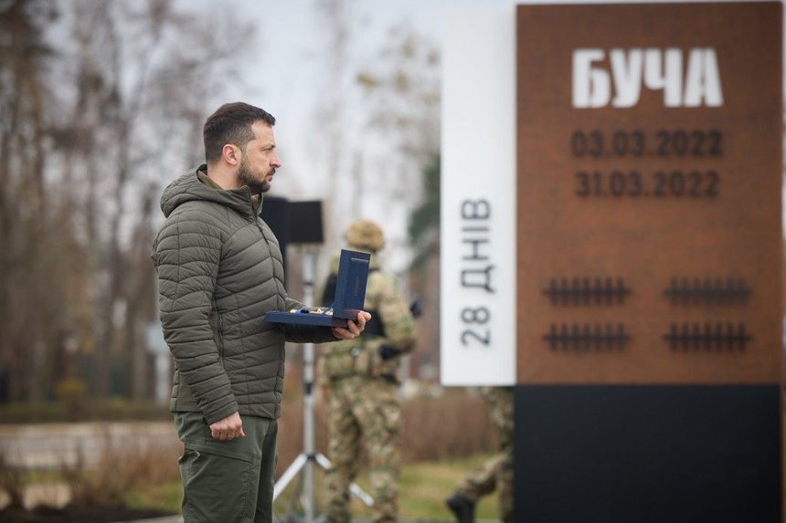 Descoperirea civililor ucişi la Bucea, acum un an: Ucraina "va continua lupta pentru independenţa sa" - armata