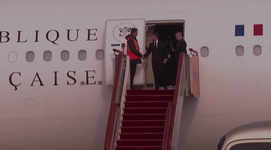 Macron soseşte în China, într-o vizită de stat de trei zile