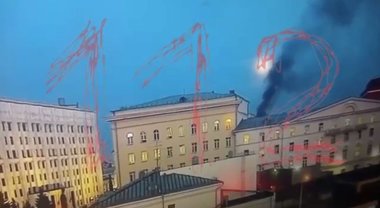 Incendiu într-o clădire a Ministerului rus al Apărării din Moscova - VIDEO