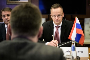 Ministrul de externe al Ungariei se află la Moscova - FOTO