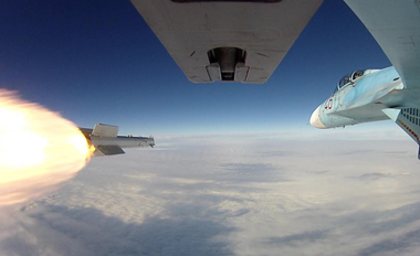 Un pilot rus al unui Su-27 a tras într-un avion britanic de tip RC-135 Rivet Joint, la Marea Neagră, însă racheta nu a pornit, potrivit documentelor clasificate divulgate pe reţele de socializare, dezvăluie NYT