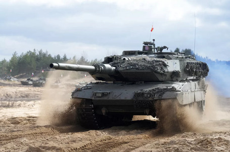 UPDATE-Danemarca şi Olanda urmează să livreze Ucrainei 14 tancuri de tip Leopard 2A4, ”la începutul lui 2024”, în urma unei cooperări cu Germania în vederea livrării a 100 de tancuri de tip Leopard 1A5