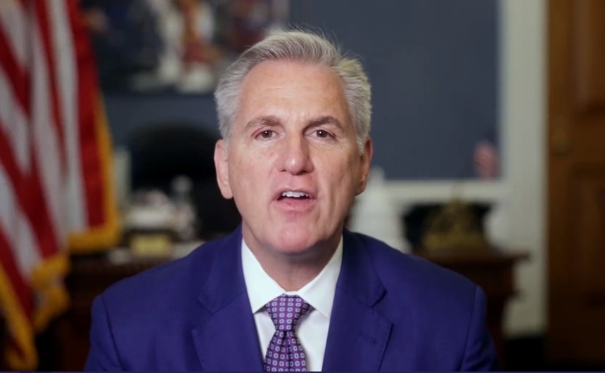 Într-un gest rar, Casa Albă îl laudă pe liderul republican al Camerei Reprezentanţilor, Kevin McCarthy