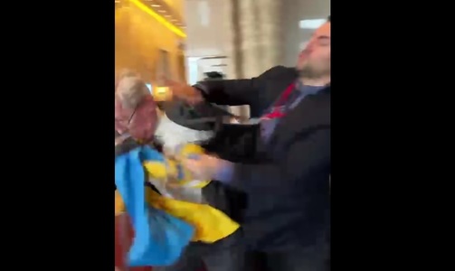 Un delegat ucrainean s-a încăierat cu un rus la reuniunea Organizaţiei de Cooperare Economică la Marea Neagră - VIDEO