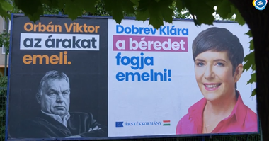 Partidul ungar de opoziţie Coaliţia Democratică a lansat o campanie naţională de afişaj în care îl acuză pe premierul Viktor Orban pentru creşterea preţurilor
