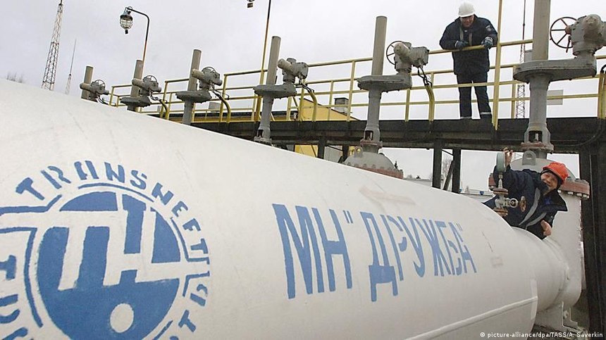 Conducta de petrol Drujba a fost vizată de un atac "terorist", anunţă Rusia