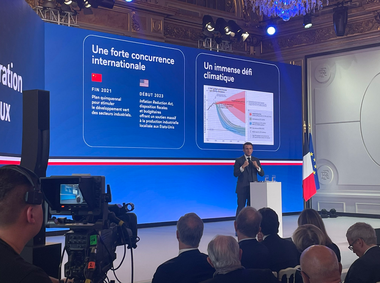 Macron prezintă măsuri în vederea unei reindustrializări a Franţei, după 40 de ani de dezindustrializare, ”mama bătăliilor” în opinia sa