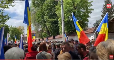 Curtea Constituţională de la Chişinău examinează o posibilă scoatere în afara legii a Partidului ŞOR. Simpatizanţii oligarhului s-au strâns în faţa instanţei: „Vrem cu Rusia! Vrem să trăim cu ruşii”