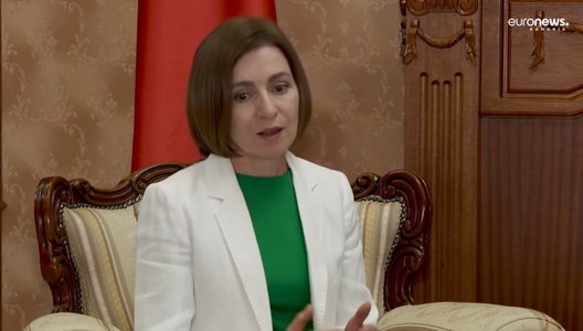 Maia Sandu spune că Vladimir Putin va fi arestat dacă va intra pe teritoriul Republicii Moldova. Cum vede liderul de la Chişinău rezolvarea problemei transnistrene - VIDEO