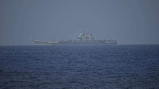 Portavionul chinez Shandong traversează Strâmtoarea Taiwan