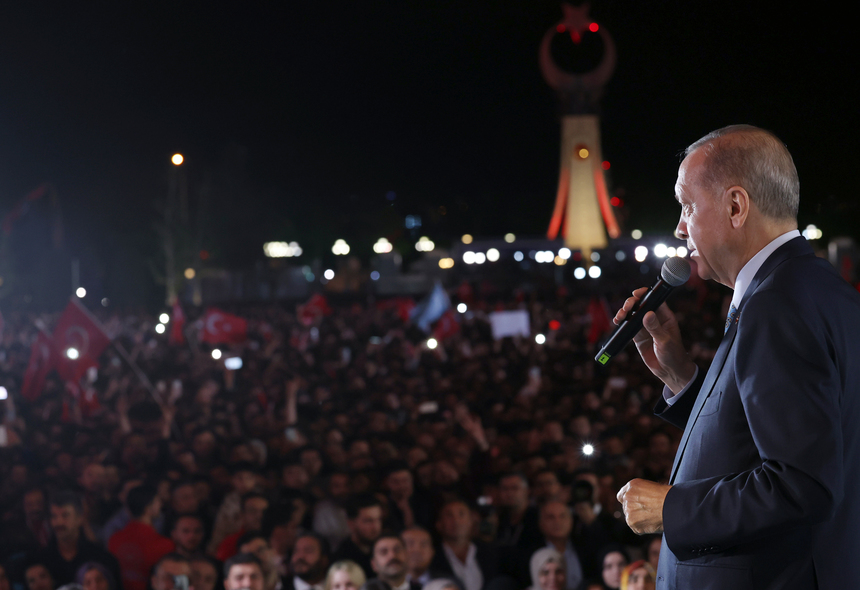 Erdogan, după ce a fost reales la conducerea Turciei: Nimeni nu a pierdut. Au câştigat 85 de milioane de oameni - VIDEO
