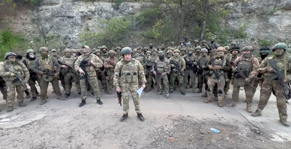 Rusia transferă forţe la Bahmut pentru a înlocui luptătorii Wagner, afirmă armata ucraineană