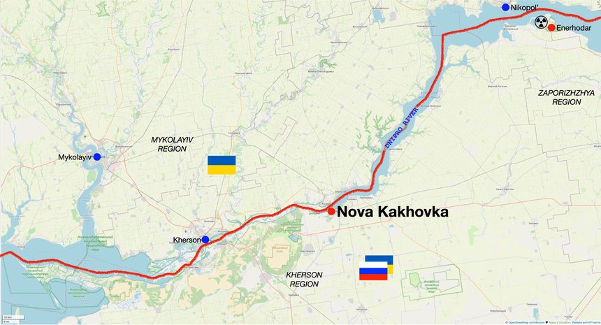 Ce scriu bloggerii militari ruşi despre aruncarea în aer a barajului de la Nova Kahovka