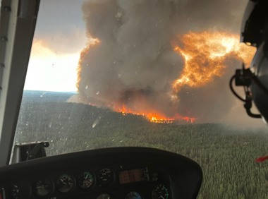 Provincia canadiană Québec arde, Statele Unite, afectate de fum