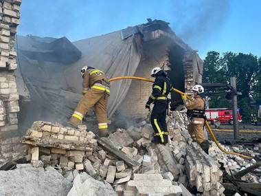 Cel puţin opt persoane, rănite după un atac cu rachete în regiunea Cherkasy, din centrul Ucrainei, afirmă un oficial