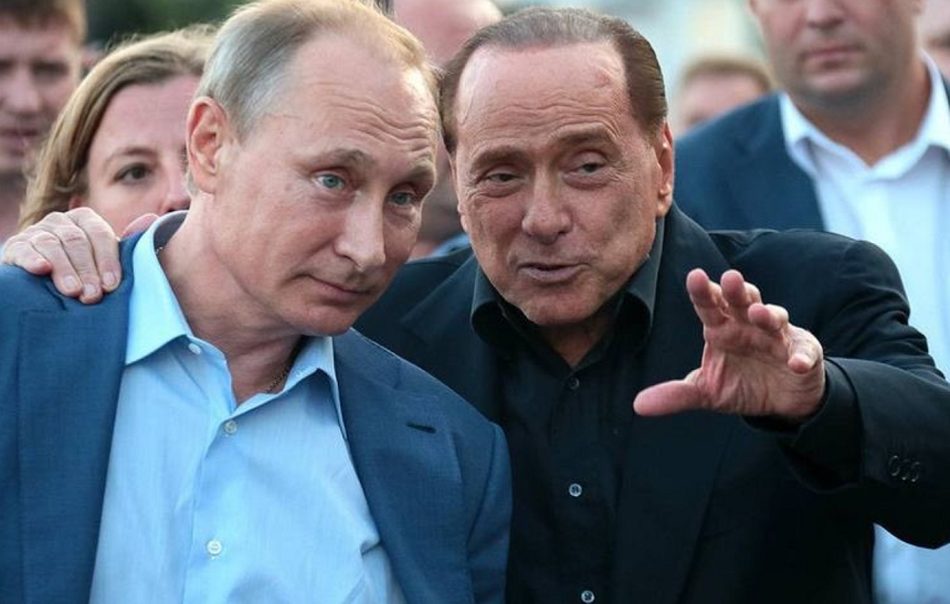 Putin îi aduce un omagiu defunctului Berlusconi, ”o persoană dragă” şi un ”prieten adevărat”