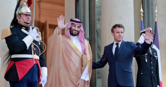 Mohammed bin Salman urmează să efectueze o vizită oficială în Franţa, anunţă platul regal saudit
