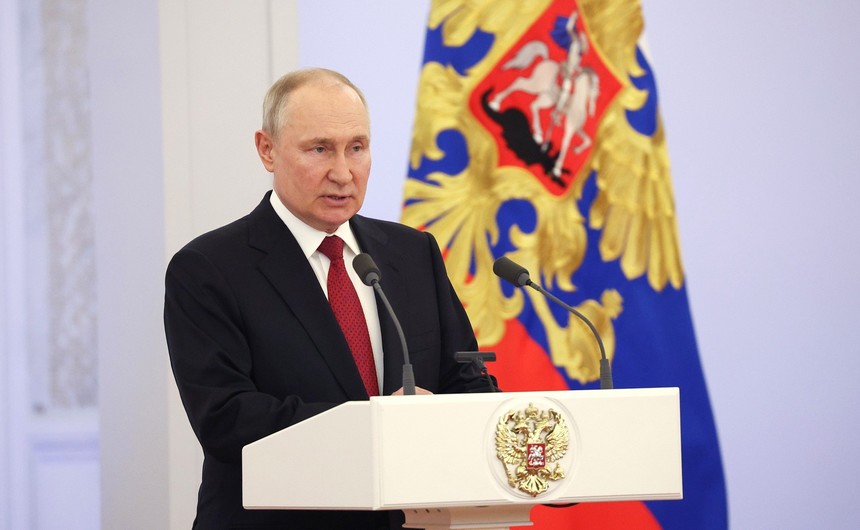 Putin afirmă că Rusia vede o "acalmie" în contraofensiva ucraineană