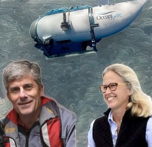 Soţia pilotului submersibilului Titan este descendenta unui cuplu care a murit pe Titanic