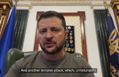 Zelenski spune că Rusia ia în calcul un atac "terorist" la centrala nucleară din Zaporojie