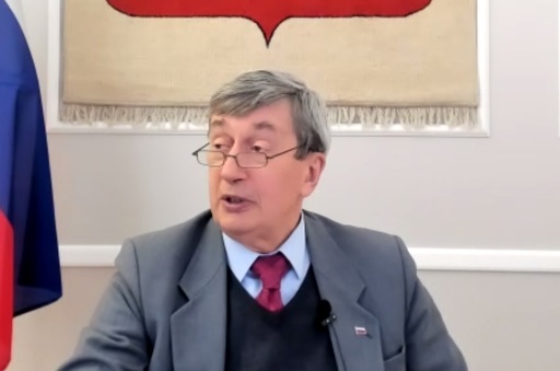 Ambasadorul Rusiei în România, Valeri Kuzmin, se plânge de rusofobia din România şi spune că numai „deputaţii individuali” şi AUR au o voce proprie în Parlament